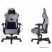 ANDA SEAT Gaming Chair T-PRO II Light Grey/ Black FABRIC with Alcantara Stripes pn:AD12XLLA-01-GB-F