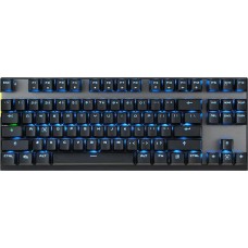 Motospeed GK82 Black Wireless Mechanical Keyboard Ice Blue Backlit Blue Switch GR Layout pn: MT00141