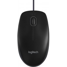 Logitech B100 Optical USB Mouse BLACK EMEA (910-003357)