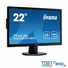 Used Monitor ProLite X2283HSU LED/Iiyama/22"/1920x1080/Black/D-SUB & DVI-D & DP & USB HUB