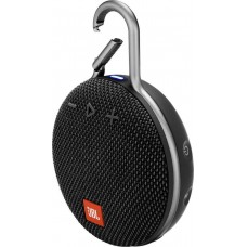 JBL Clip 3 Bluetooth Speaker Waterproof Midnight Black