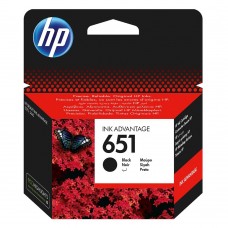 HP Μελάνι Inkjet No.651 Black (C2P10AE) (HPC2P10AE)