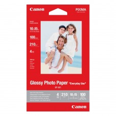 Canon Φωτογραφικό Χαρτί A6 Glossy 210g/m² 100 Φύλλα (0775B003) (CAN-GP501A6)