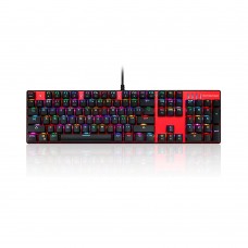 Motospeed CK104 Red Wired Mechanical Keyboard RGB Red Switch US Layout