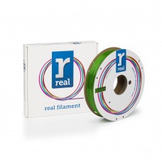 REAL PETG 3D Printer Filament - Translucent Green - spool of 0.5Kg - 1.75mm (REALPETGTGREEN500MM175)