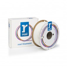 REAL RealFlex 3D Printer Filament - White - spool of 1Kg - 1.75mm (REALBIOFLWHITE1000MM175)