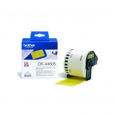 Brother P-touch Label Yellow 30.5m x 62mm (DK44605) (BRODK44605)