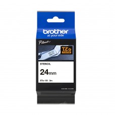 Brother P-touch Pattern Bond White on Transparent 3m x 24mm (STE151) (BROSTE151)