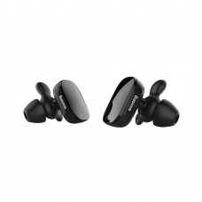 Baseus W02 Earphone Bluetooth W02 Truly Wireless headset Μαύρο (NGW02-01) (BASNGW02-01)