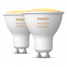 Philips Hue Spot GU10 White Ambiance 350 lumens 4.3W 2 pieces (LPH02714) (PHILPH02714)