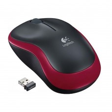 Logitech M185 Wireless Mouse  red (910-002240)