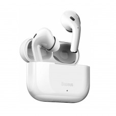 Baseus W3 In-ear Bluetooth Handsfree Ακουστικά με Θήκη Φόρτισης Λευκά (NGW3-02) (BASNGW3-02)