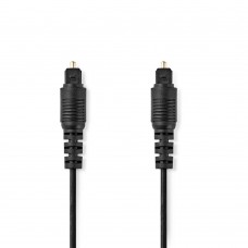 Nedis Audio cable Optical Toslink male/Toslink male 5m Black (CAGB25000BK50) (NEDCAGB25000BK50)