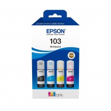 Epson 103 4 Inkjet Printer Cartridges Multipack Yellow / Cyan / Magenta / Black (C13T00S64A) (EPST00S64A)