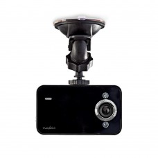 Nedis Κάμερα DVR Αυτοκινήτου 720P με Οθόνη 2.4" για Παρμπρίζ με Βεντούζα (DCAM06BK) (NEDDCAM06BK)