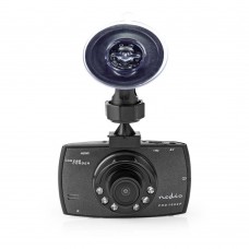 Nedis Κάμερα DVR Αυτοκινήτου 1080P με Οθόνη 2.7" για Παρμπρίζ με Βεντούζα (DCAM11BK) (NEDDCAM11BK)