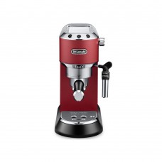 Delonghi Dedica Pump Αυτόματη Μηχανή Espresso 1300W Πίεσης 15bar Κόκκινη (EC 685.R) (DLGEC685.R)