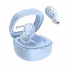 Baseus Bowie WM02 In-ear Bluetooth Handsfree Ακουστικά με Θήκη Φόρτισης Μπλε (NGTW180003) (BASNGTW180003)