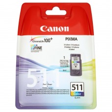 Canon Μελάνι Inkjet CL-511 Colour (Blister Pack) (2972B010) (CAN-CL511BLP)