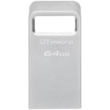 Kingston DataTraveler Micro Gen2 64GB USB 3.2 Stick Silver (DTMC3G2/64GB) (KINDTMC3G2-64GB) Kingston DataTraveler Micro Gen2 64GB USB 3.2 Stick Silver (DTMC3G2/64GB) (KINDTMC3G2-64GB)