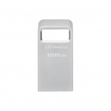 Kingston DataTraveler Micro Gen2 128GB USB 3.2 Stick Silver (DTMC3G2/128GB) (KINDTMC3G2-128GB)