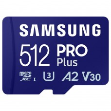 Samsung Pro Plus microSDXC 512GB U3 V30 A2 UHS-I (MB-MD512SA/EU) (SAMMB-MD512SA-EU)