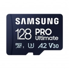 Samsung Pro Ultimate microSDXC 128GB Class 10 U3 V30 A2 UHS-I with USB Adapter (MB-MY128SB/WW) (SAMMB-MY128SB-WW)