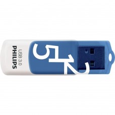 Philips Vivid 512GB USB 3.0 Stick Λευκό (FM51FD001B/00) (PHIFM51FD001B-00)