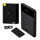 Baseus Powerbank Blade 20000mAh 2xUSB, 2xUSB-C + cable USB-C 100W (black) (PPBL000201) (BASPPBL000201) Baseus Powerbank Blade 20000mAh 2xUSB, 2xUSB-C + cable USB-C 100W (black) (PPBL000201) (BASPPBL000201)