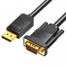 VENTION DisplayPort to VGA Cable 5M Black (HBLBJ) (VENHBLBJ)