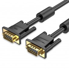 VENTION VGA (3+6) Male to Male Cable with Ferrite Cores 15M Black (DAEBN) (VENDAEBN)