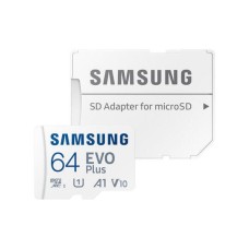 Samsung microSDXC 64GB Class 10 U1 V10 A1 UHS-I with Adapter (MB-MC64SA/EU) (SAMMB-MC64SA-EU) Samsung microSDXC 64GB Class 10 U1 V10 A1 UHS-I with Adapter (MB-MC64SA/EU) (SAMMB-MC64SA-EU)