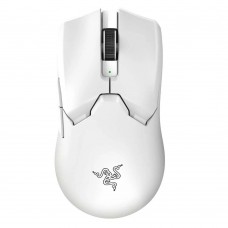 Razer Viper V2 Pro White 57g Wireless Ultra Light 30k DPI Optical Gaming Mouse With Grip Tapes (RZ01-04390200-R3G1) (RAZRZ01-04390200-R3G1)