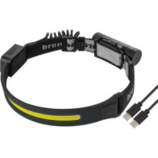 Brennenstuhl LuxPremium SL 500 A Επαναφορτιζόμενος Φακός Κεφαλής LED 500lm με Αισθητήρα Ενεργοποίησης, IP44 (1173760000) (BNN1173760000)