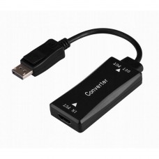 Cablexpert Active Cable Converter HDMI 4k To Displayport 15cm Black (A-HDMIF30-DPM-01) (GEMA-HDMIF30-DPM-01)
