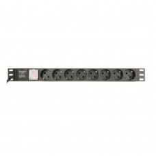 Gembird Πολύπριζο Rack 8 Schuko (EG-PDU-014-C14) (GEMEG-PDU-014-C14)