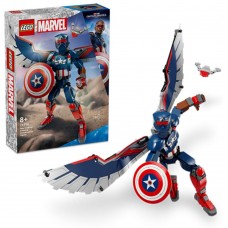 Lego Marvel Super Heroes New Captain America Construction Figure (76296) (LGO76296)