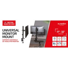 Superior Επιτραπέζια Βάση Οθόνης 17"-32" με Ρυθμιζόμενο Βραχίονα (SUPSPC001) (SPRSUPSPC001)