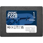 Patriot P220 1 TB Black SATA III 6 Gb/s 25" (P220S1TB25) (PATRP220S1TB25) Patriot P220 1 TB Black SATA III 6 Gb/s 25" (P220S1TB25) (PATRP220S1TB25)