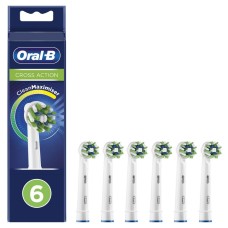 Oral-B Crossaction Electric Toothbrush Replacement Heads 6pcs White (80844548) (BRA80844548) Oral-B Crossaction Electric Toothbrush Replacement Heads 6pcs White (80844548) (BRA80844548)