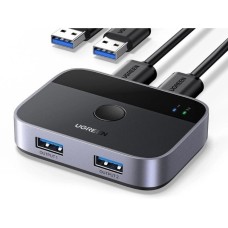 Ugreen Switch USB 3.0 2x2 CM757 5 Gbps + 2x USB cable 1.5m (35313) (UGR35313) Ugreen Switch USB 3.0 2x2 CM757 5 Gbps + 2x USB cable 1.5m (35313) (UGR35313)