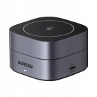Ugreen Qi Inductive charger 2in1 for iPhone AirPods W256 20W black + USB-C to USB-C cable 1m (35278) (UGR35278) Ugreen Qi Inductive charger 2in1 for iPhone AirPods W256 20W black + USB-C to USB-C cable 1m (35278) (UGR35278)