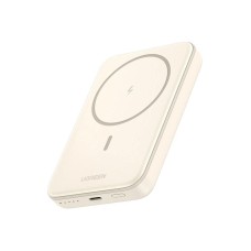 Ugreen Magnetic Powerbank 5000mAh PB560 USB-C 15W beige (25207) (UGR25207) Ugreen Magnetic Powerbank 5000mAh PB560 USB-C 15W beige (25207) (UGR25207)