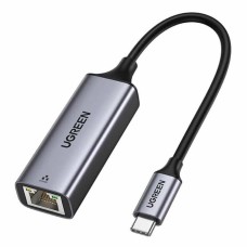 Ugreen External Network Adapter CM199 RJ45 - Usb Type C (1000 Mbps / 1 Gbps) Gigabit Ethernet Gray (50737B) (UGR50737B) Ugreen External Network Adapter CM199 RJ45 - Usb Type C (1000 Mbps / 1 Gbps) Gigabit Ethernet Gray (50737B) (UGR50737B)