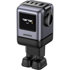 Ugreen Φορτιστής ρεύματος Nexode RG Robot GaN 3x USB-C + USB 100W μαύρο (45515B) (UGR45515B) Ugreen Φορτιστής ρεύματος Nexode RG Robot GaN 3x USB-C + USB 100W μαύρο (45515B) (UGR45515B)