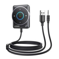 Ugreen Bluetooth 5.4 adapter CM723 USB + 3.5mm mini jack built-in microphone black (35002) (UGR35002)