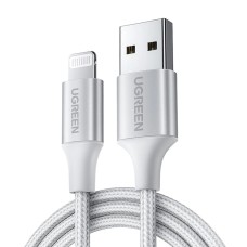 Ugreen USB-A to Lightning Cable 2m Grey (60163) (UGR60163) Ugreen USB-A to Lightning Cable 2m Grey (60163) (UGR60163)