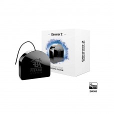 FIBARO Dimmer 2 Recessed Z-Wave Plus Black (Max. 250W) (FGD-212) (FIBAFGD-212)