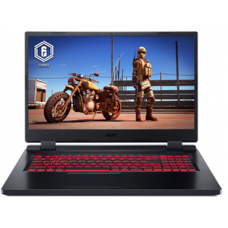 ACER NB NITRO 5 AN517-55-74FF,17.3" TFT FHD IPS, 144Hz, INTEL CPU  i7 12700H, 16GB RAM, 1TB M.2 NVMe SSD, NVIDIA VGA RTX3050Ti 4GB GDDR6, WIN11HOME, BLACK, 2YW for Consumers/ 1YW for professionals.