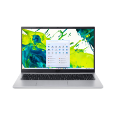 ACER NB ASPIRE GO 15 AG15-72P-77JA, 15.6" IPS FHD 1920x1080, INTEL CPU CORE i7 150U, 16GB RAM, SSD 1TB M.2 NVME, INTEL UHD GRAPHICS, WIN11 HOME, PURE SILVER, 2YW/ 1YW for international travelers.
